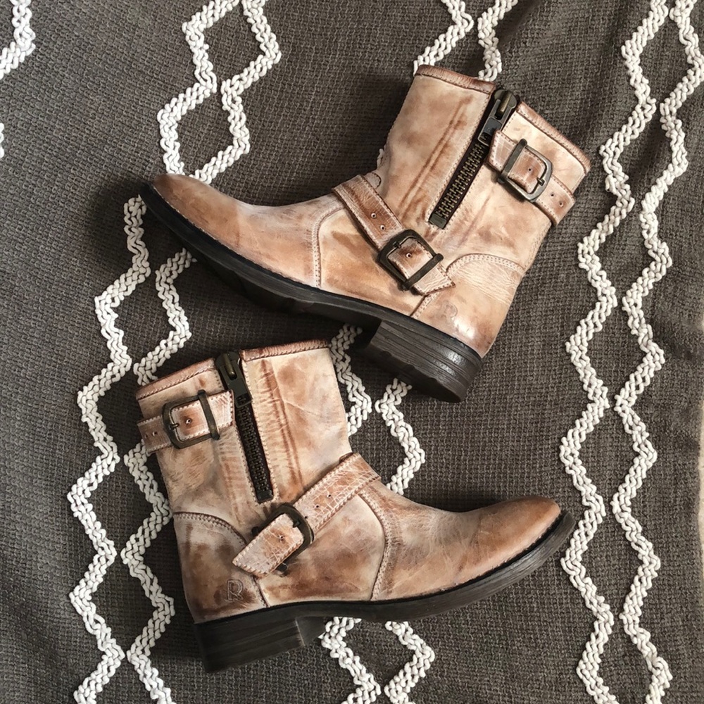 Roan Leather Boot